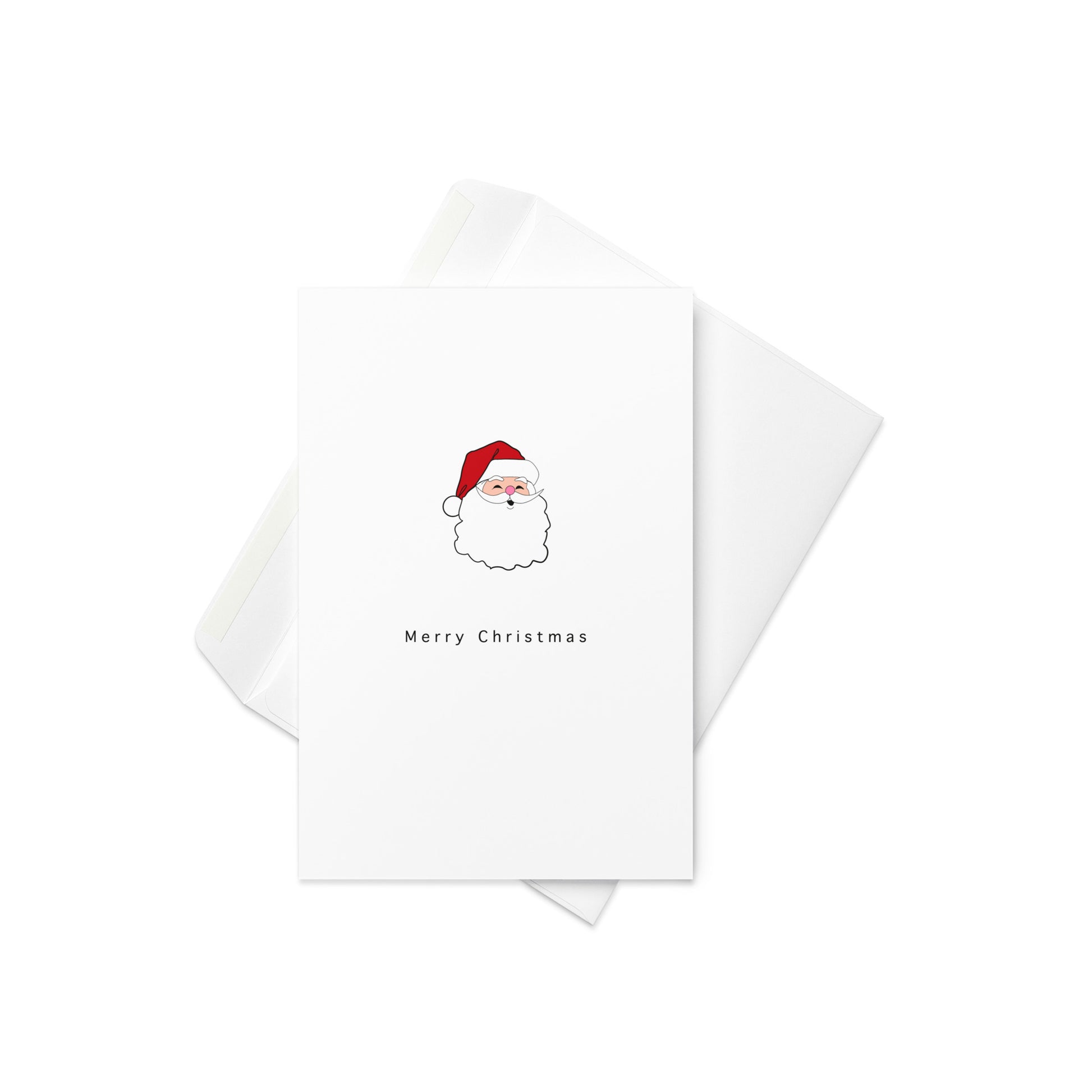 Classic Father Christmas face with the text "Merry Christmas" underneath

This timeless and elegant Christmas card features a minimalist design of Father Christmas’s face with a simple, festive touch. Underneath the jolly image, the card reads “Merry Christmas,” delivering the perfect holiday wishes in a clean, charming way.

🎄 A simple, stylish Christmas card with classic holiday imagery
🎅 Ideal for spreading holiday cheer to friends, family, and loved ones